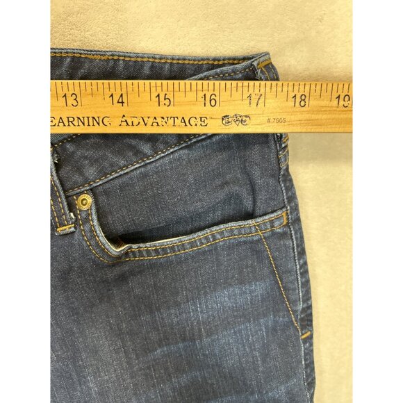 Carhartt Jeans Womens 16R Blue Denim Layton‎ Slim Fit Skinny Leg - Picture 6 of 9